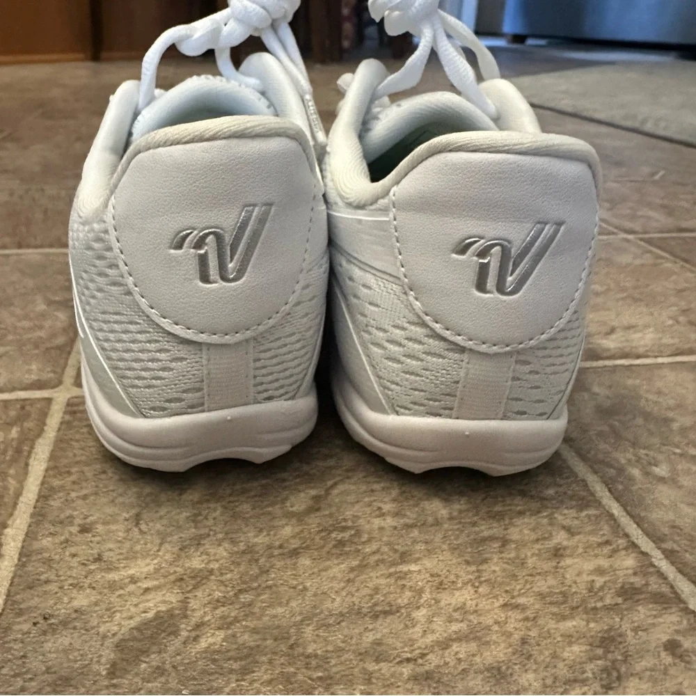 Varsity Rise 2 White Cheer Shoes Lightweight, RallyFlex Breathable Mesh, Gym - Picture 5 of 9